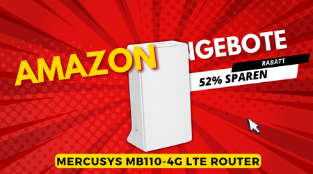 Mercusys MB110-4G LTE Router – Jetzt 52% günstiger!