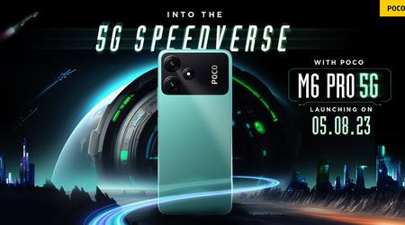 Offiziell: POCO M6 Pro 5G mit Snapdragon 4 Gen 2 Chip wird am 5. August enthüllt