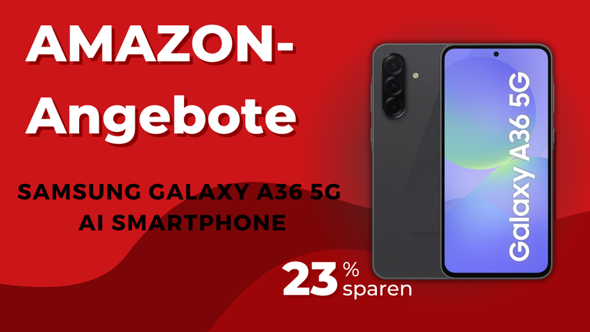 Samsung Galaxy A36 5G AI Smartphone – Jetzt 104€ reduziert!