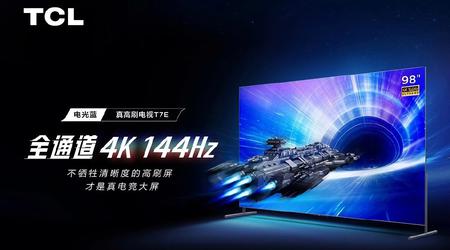 TCL T7E TV: 4K TV Serie mit 144Hz Panels und Diagonalen bis 98 Zoll