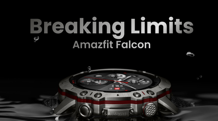 Einführung der Amazfit Falcon Smartwatch mit 20 ATM Schutz, 159 Sportmodi, GPS und SpO2 für $500