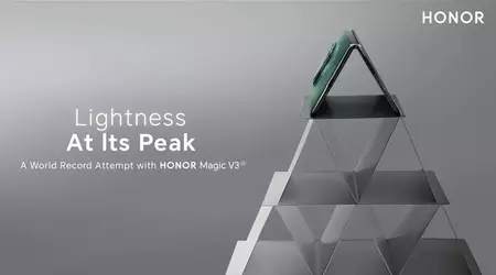 Das Honor Magic V3 hat es in das Guinness-Buch der Rekorde geschafft, indem es auf einem 54-stöckigen Kartenhaus gelandet ist