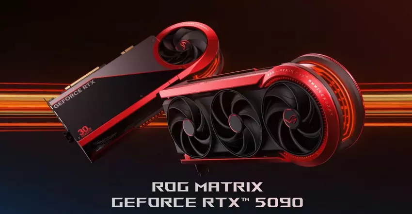 Bereits Ende November wird die Asus ROG Matrix GeForce RTX 5090 in den Verkauf gehen – eine limitierte Grafikkarte mit 800W TDP und einem exklusiven Kühlsystem.