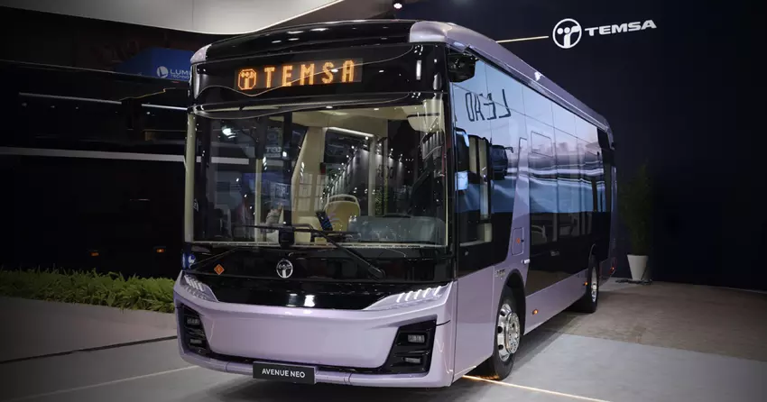 Temsa stellte den Avenue Neo Elektrobus mit einer Reichweite von 600 km vor