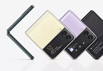 Mehr als 1,9 Zoll: Das "Clamshell" ...