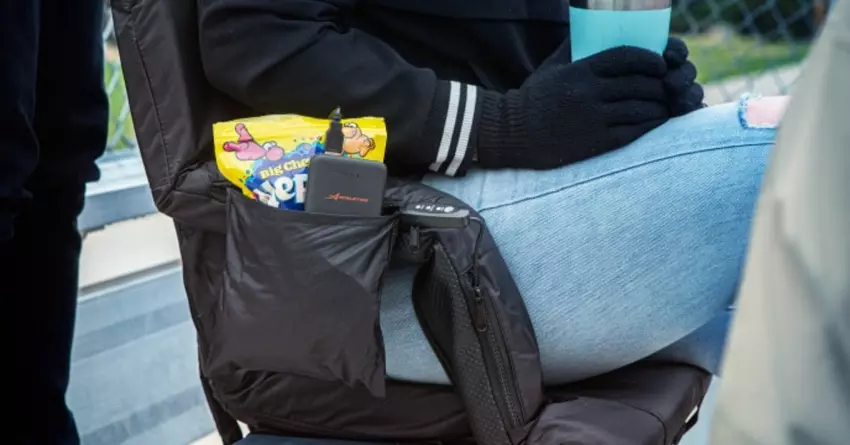 ACELETIQS tragbares beheiztes Stadionkissen