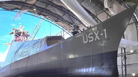 Die USA haben eine 50 Meter lange Marinedrohne entwickelt, die Flugabwehrraketen tragen kann