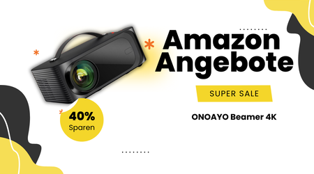 ONOAYO ONO3 4K Smart Beamer – Jetzt 200€ günstiger!