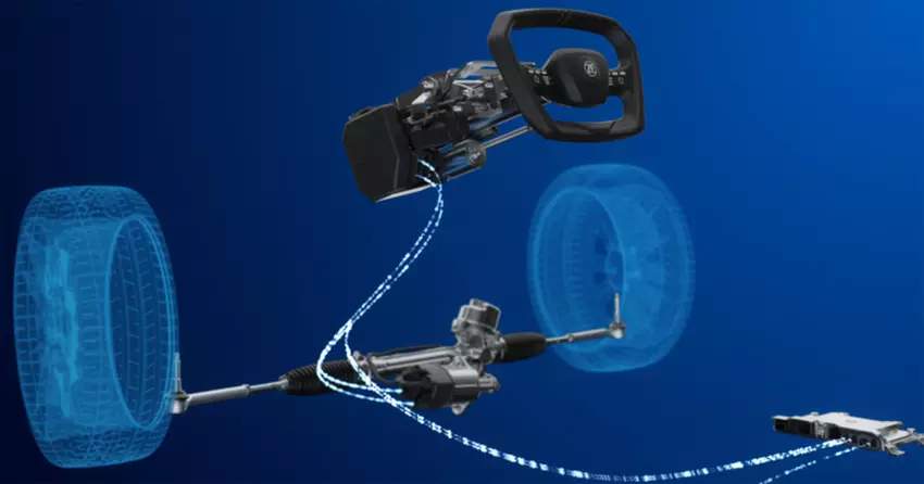 ZF hat den NIO ET9 mit einer vollelektronischen Lenkung ausgestattet