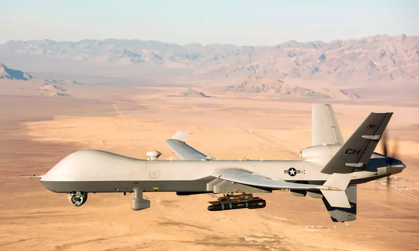 Ein russischer Kampfjet hat eine amerikanische MQ-9 Reaper-Drohne angegriffen und mit Leuchtraketen beschädigt