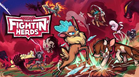 EGS hat eine Verlosung für das farbenfrohe Tierkampfspiel Fightin' Herds von Them gestartet