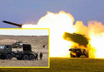 HIMARS zerstörte ein seltenes russisches 2B26 ...