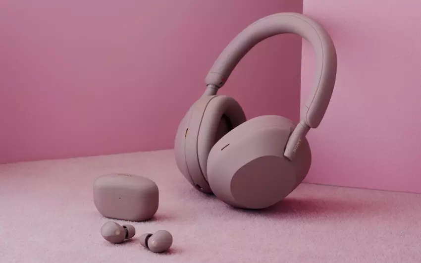 Sony WH-1000XM5 und WF-1000XM5 Kopfhörer erhalten rosa Versionen