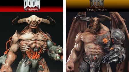 Mehr Gothic und weniger Technofantasy: ein Blogger vergleicht den visuellen Stil der Figuren in DOOM: The Dark Ages und DOOM Eternal