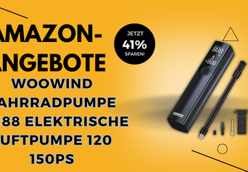 Woowind BP188: Kompakte Elektrische Fahrradpumpe mit ...