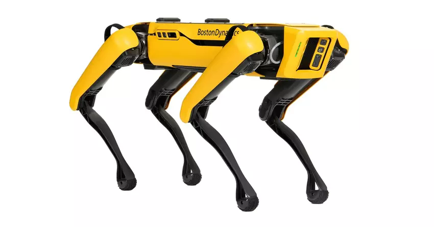 Der hundeähnliche Roboter von Boston Dynamics verblüffte das Publikum mit seinem Tanz im Hundekostüm (Video)