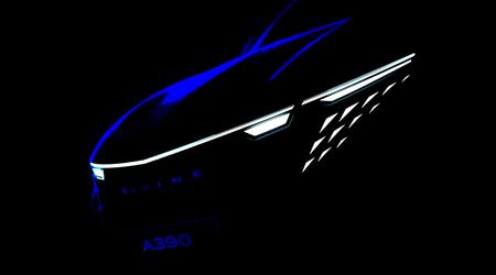 Alpine hat das erste Bild des A390 "sportlicher Fastback" veröffentlicht