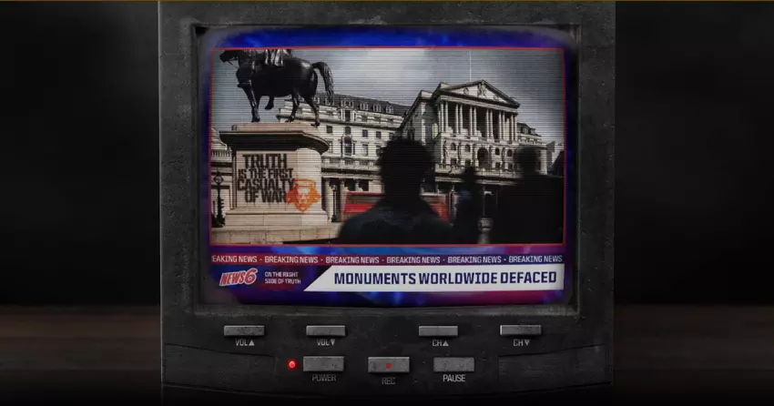 Activision enthüllt einen weiteren "geheimen" Teaser für Call of Duty: Black Ops 6: dieses Mal zeigt er berühmte Orte mit Inschriften über Lügen