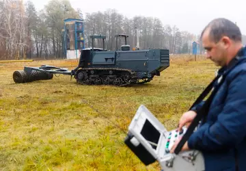 Charkiwer Hersteller haben eine Maschine zur ...