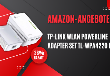 TP-Link WLAN Powerline Adapter Set TL-WPA4220 ...