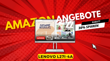 Lenovo L27i-4A 27-Zoll Monitor – Spare jetzt über 44€!