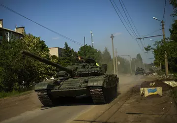 Die Streitkräfte der Ukraine setzen an ...