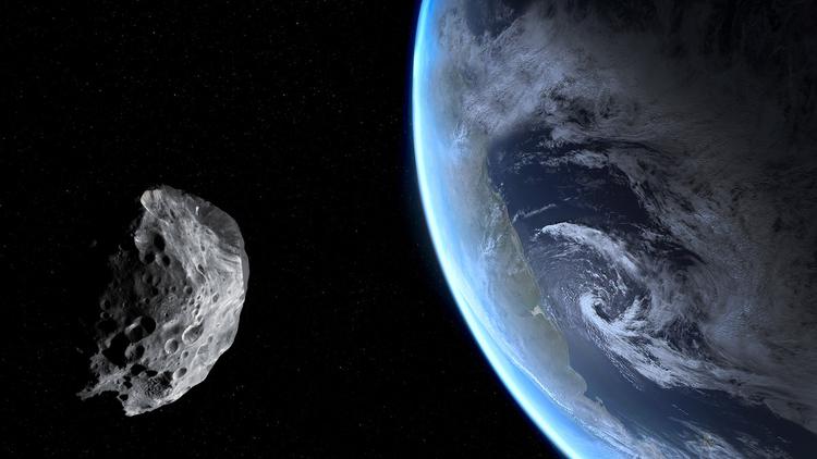 Im Jahr 2032 könnte ein Asteroid ...