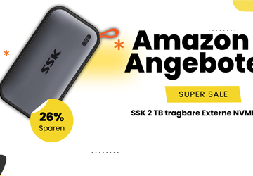 SSK 2 TB tragbare Externe NVME-SSD ...