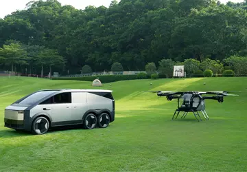 China hat ein fliegendes Auto vorgestellt, ...