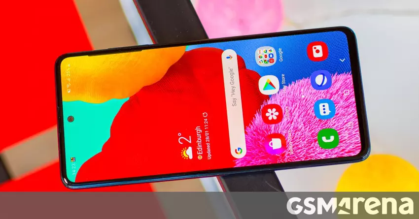 Samsung Galaxy A51 erhält Android 12 mit OneUI 4.1