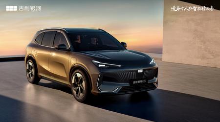 Konkurrenz für den VW ID.4 und das Tesla Model Y: Geely hat den kompakten Elektro-Crossover Galaxy E5 enthüllt