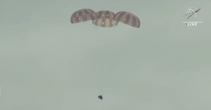 Orion-Raumschiff kehrt nach mehr als 2,25 Millionen Kilometern erfolgreich zur Erde zurück - die Mondmission Artemis I ist beendet