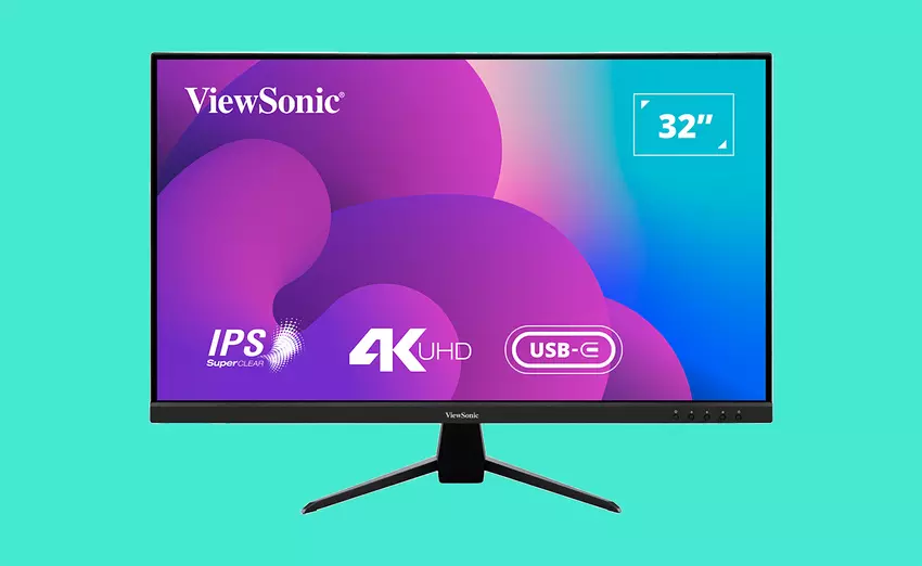 ViewSonic VX3267U: 32-Zoll 4K IPS-Monitor mit 65W Power Delivery Unterstützung 