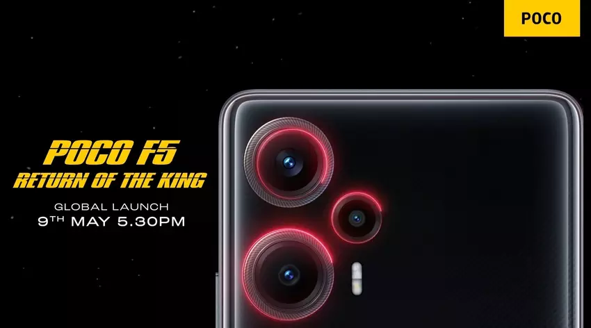 Es ist offiziell: Xiaomi stellt POCO F5 und POCO F5 Pro zum Start am 9. Mai vor