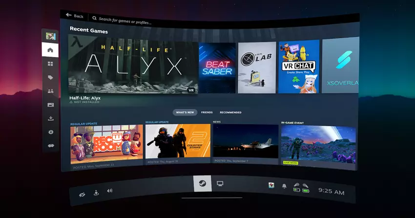 Valve veröffentlicht Steam VR 2.0 Beta, die neue Features hinzufügt, Steam-Funktionen integriert und Bugs behebt