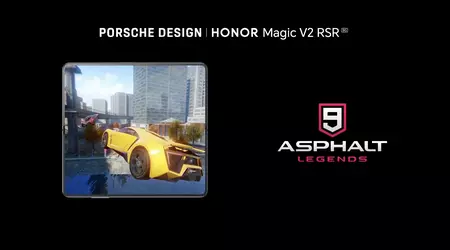 Gameloft hat eine spezielle Version von Asphalt 9 für das faltbare Porsche Design Honor Magic V2 RSR Smartphone mit 120fps Unterstützung veröffentlicht
