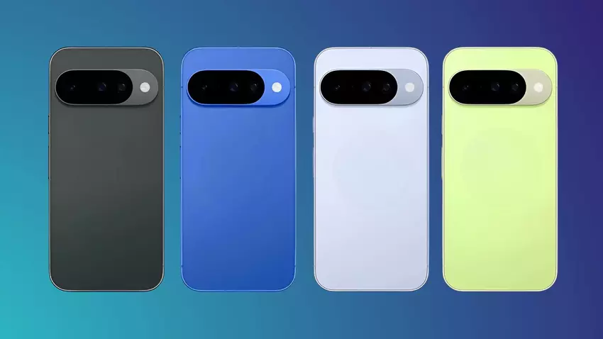 Hochwertige Renderings haben das Design des Basis-Modells von Google Pixel 10 in vier Farben enthüllt