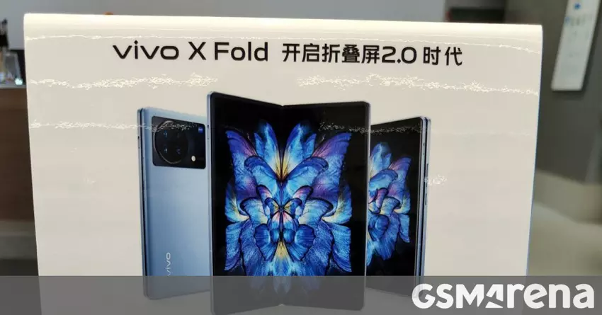 Vivo X Fold Marketingmaterialien lecken und enthüllen weitere Spezifikationen
