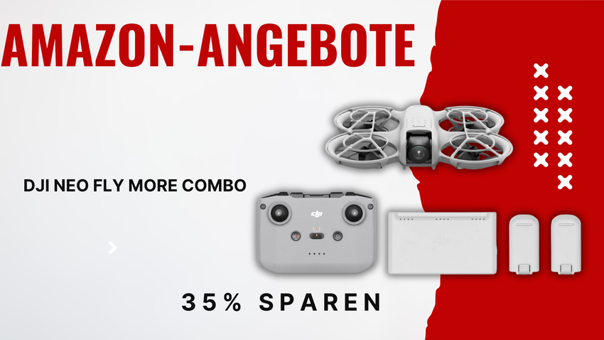 DJI Neo Fly More Combo – Jetzt 122€ günstiger erhältlich!