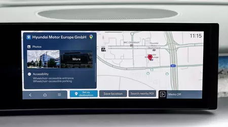 Hyundai hat Google Places in die Navigation seiner Fahrzeuge integriert