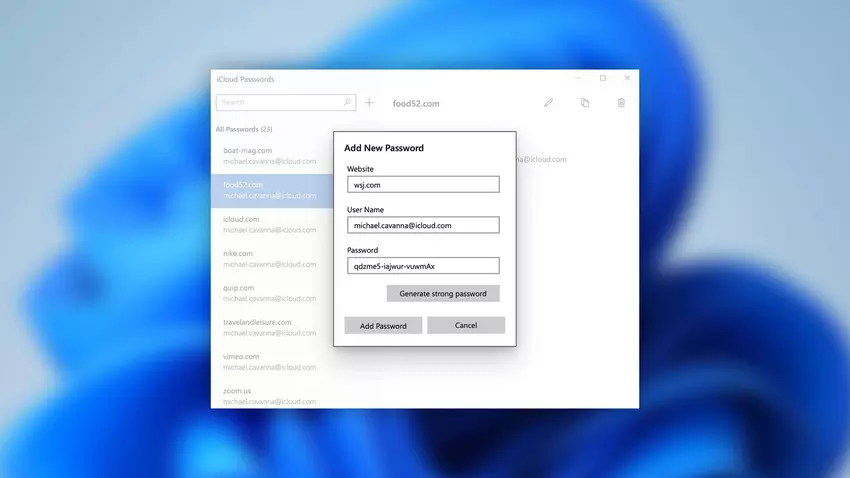 Apple hat iCloud für Windows mit einem Passwortgenerator, ProRAW- und ProRes-Unterstützung und mehr aktualisiert
