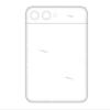 Die Rückseite von Samsungs beworbenem Telefonpatent