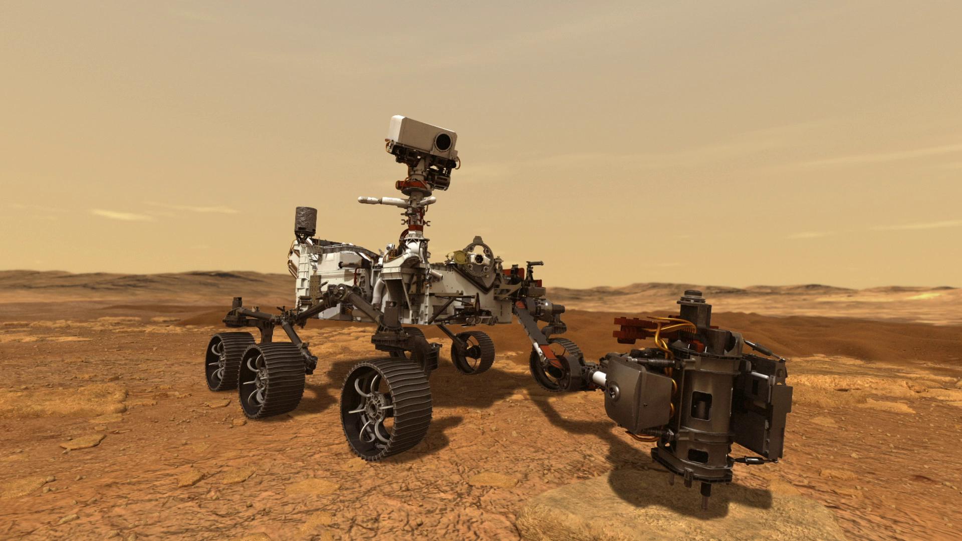 Perseverance hat auf dem Mars ein Objekt terrestrischen Ursprungs gefunden