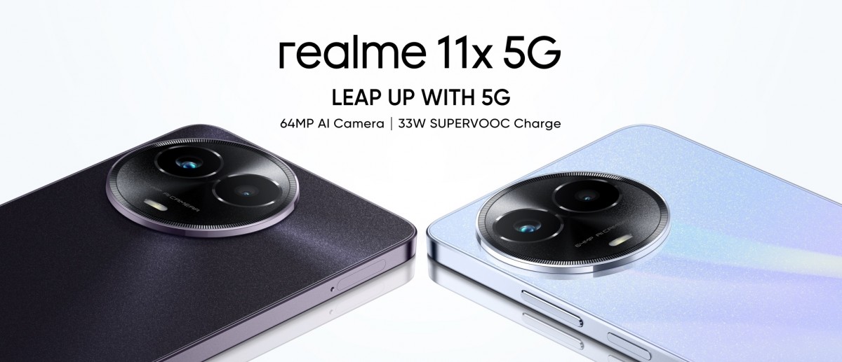 realme 11x 5G - Dimensity 6100+, 120Hz LCD-Display und 5000 mA*h Akku für unter $200 realme 11x 5G - Dimensity 6100+, 120Hz LCD-Display und 5000 mA*h Akku für unter $200