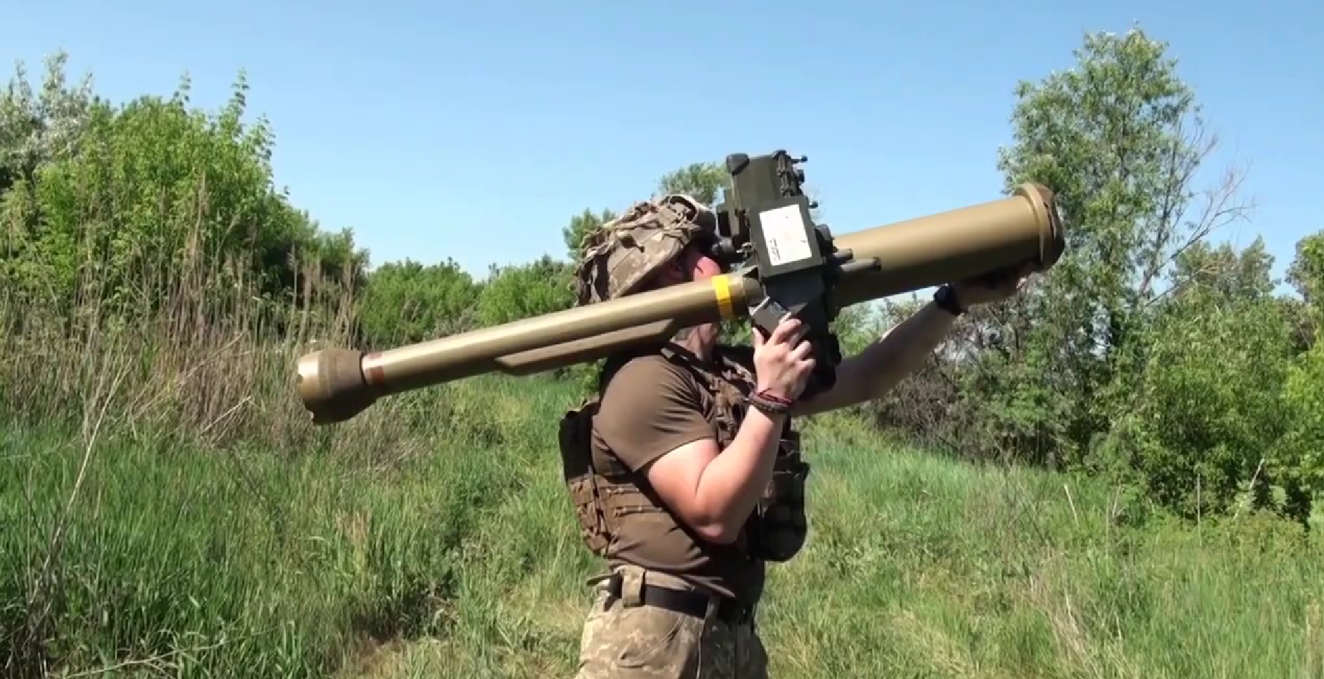Ukrainische Fallschirmjäger erzählen, wie man feindliche Drohnen mit Hilfe von Martlet MANPADS zerstört