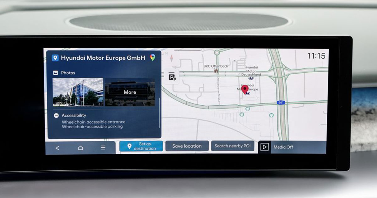 Hyundai Ioniq 9 erhält Unterstützung für Google Places auf seinem Display Google Places-Integration im Hyundai Ioniq 9: Ein neues Niveau der Navigation