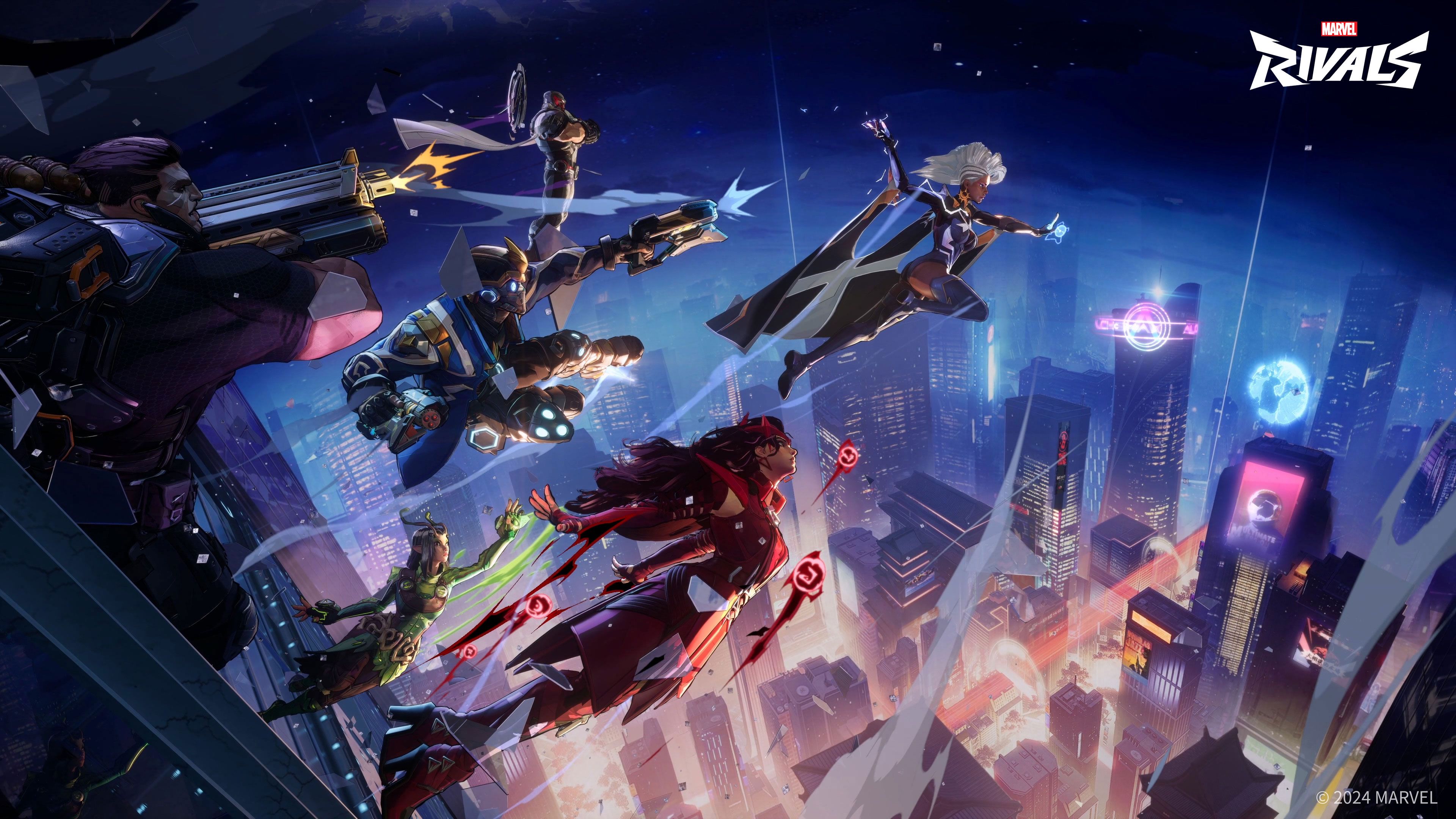 Marvel Rivals angekündigt - Details und exklusives Bild Ein neues Spiel im Marvel-Universum: ein illustratives Bild von Marvel Rivals ist erschienen