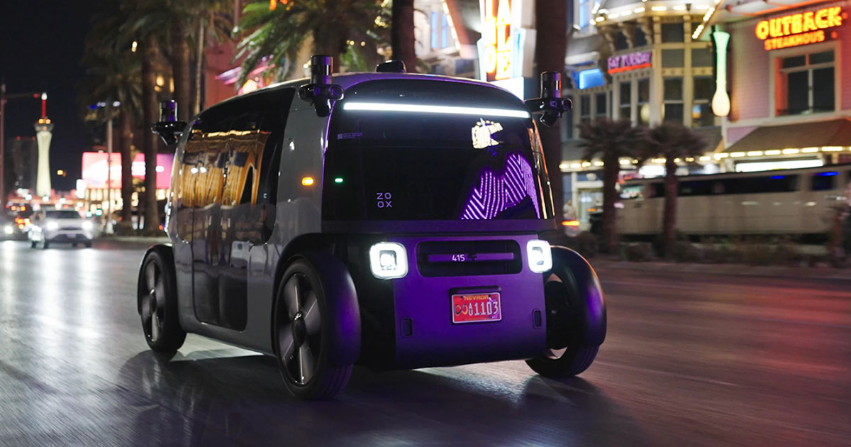 Zoox-Robotaxis erobern Las Vegas: Autonome Autos im Dienste der Bürger