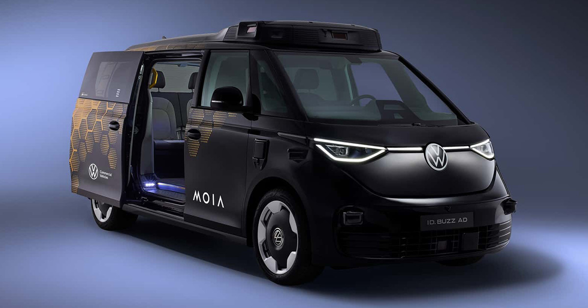 Automatisierung auf Rädern: Robotaxi und Volkswagen ID. Buzz Volkswagen ID. Buzz: Die Robotaxi-Ära kommt