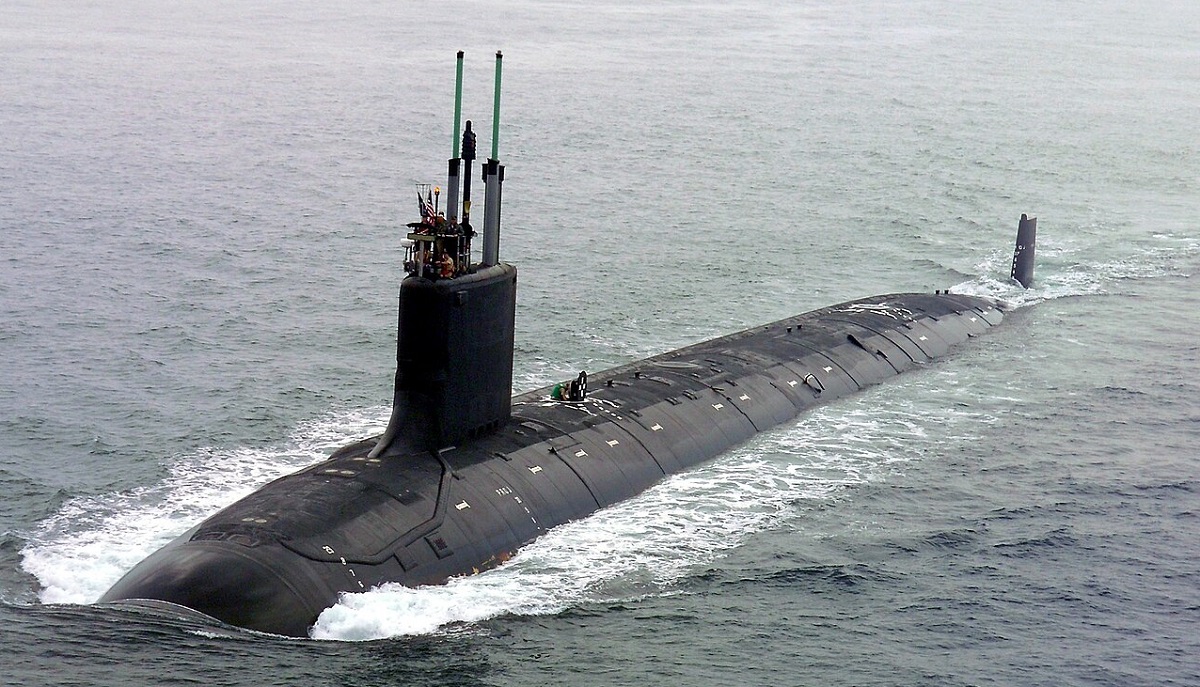 Die USA haben mit dem Bau des atomgetriebenen Angriffs-U-Boots USS Tang der Virginia-Klasse begonnen, das 40 Tomahawk-Marschflugkörper erhalten wird. Die USA haben mit dem Bau des atomgetriebenen Angriffs-U-Boots USS Tang der Virginia-Klasse begonnen, das 40 Tomahawk-Marschflugkörper erhalten wird.